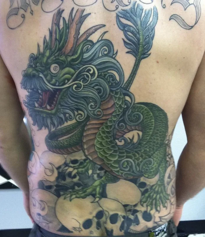 Custom tattoo by Aaron Sangenitto at Tattooz Ink in Redding, California