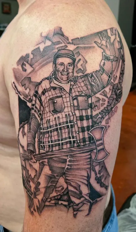 Tattoo by Jamie Davies at Tattooz Ink in Redding, California