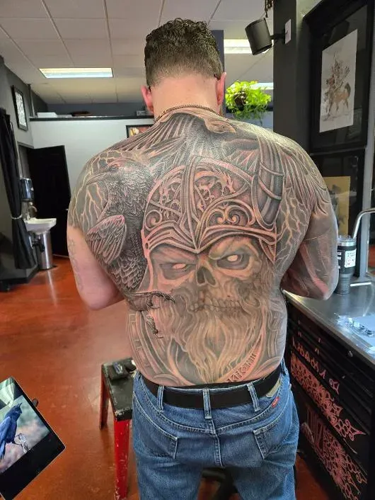 Tattoo by Jamie Davies at Tattooz Ink in Redding, California