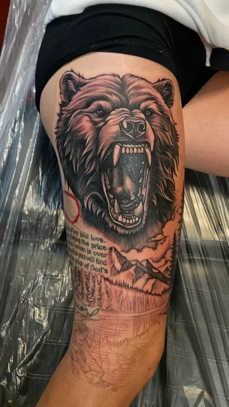 Tattoo by Jamie Davies at Tattooz Ink in Redding, California