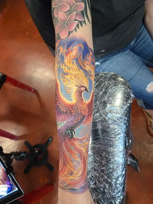 Tattoo by Jamie Davies at Tattooz Ink in Redding, California