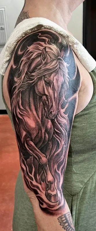 Tattoo by Jamie Davies at Tattooz Ink in Redding, California