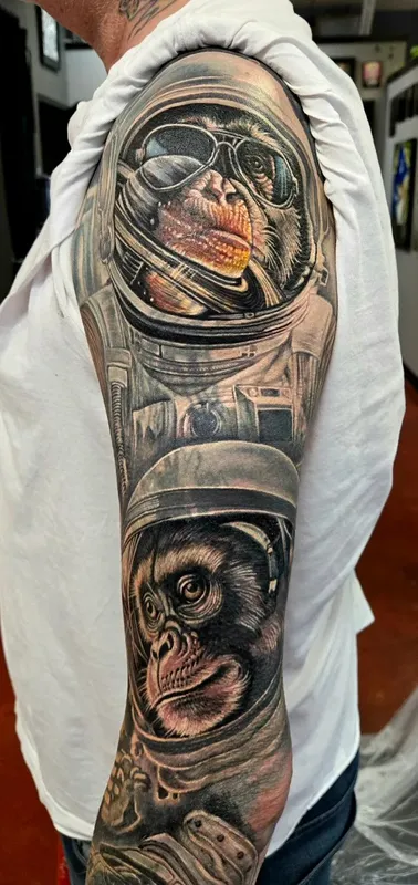 Tattoo by Jamie Davies at Tattooz Ink in Redding, California