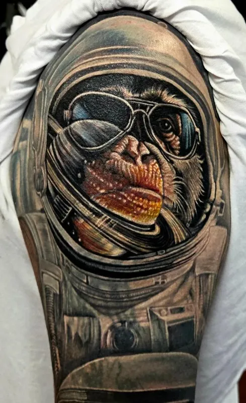 Tattoo by Jamie Davies at Tattooz Ink in Redding, California