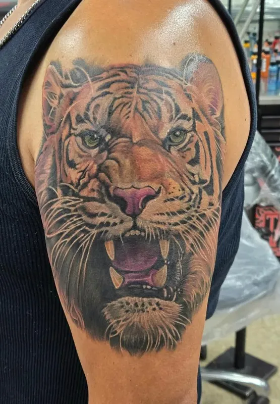 Tattoo by Jamie Davies at Tattooz Ink in Redding, California