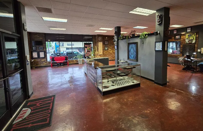 Inside the Tattooz Ink tattoo shop in Redding, California